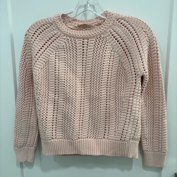 Maje Open Knit Cropped Margarita Sweater Size XS - Picture 3 of 14